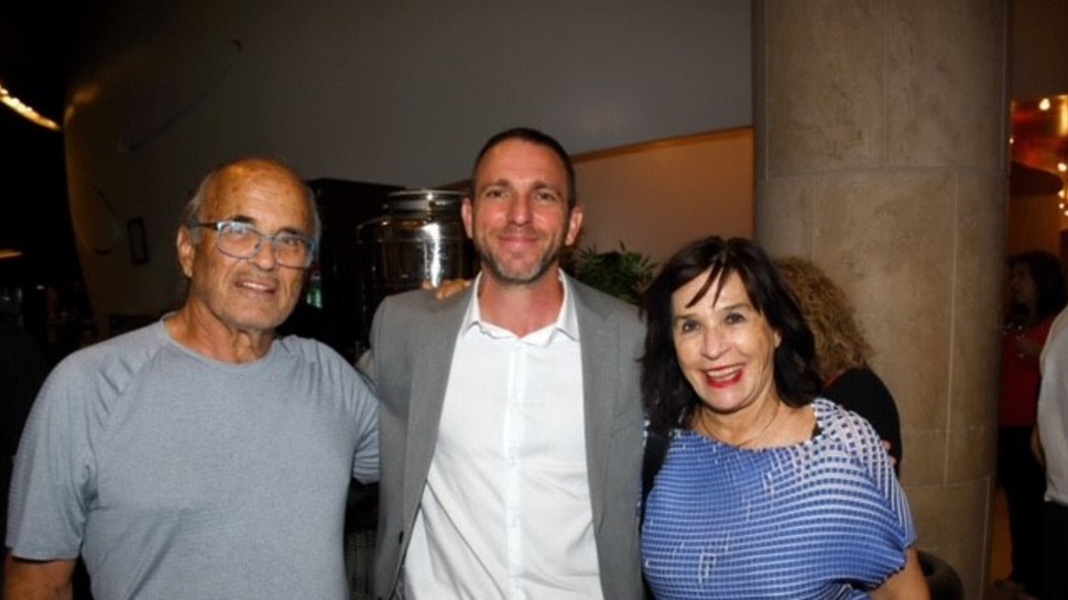 יהודית ריכטר, צח גרניט וקובי ריכטר (צילום: אביב חופי)