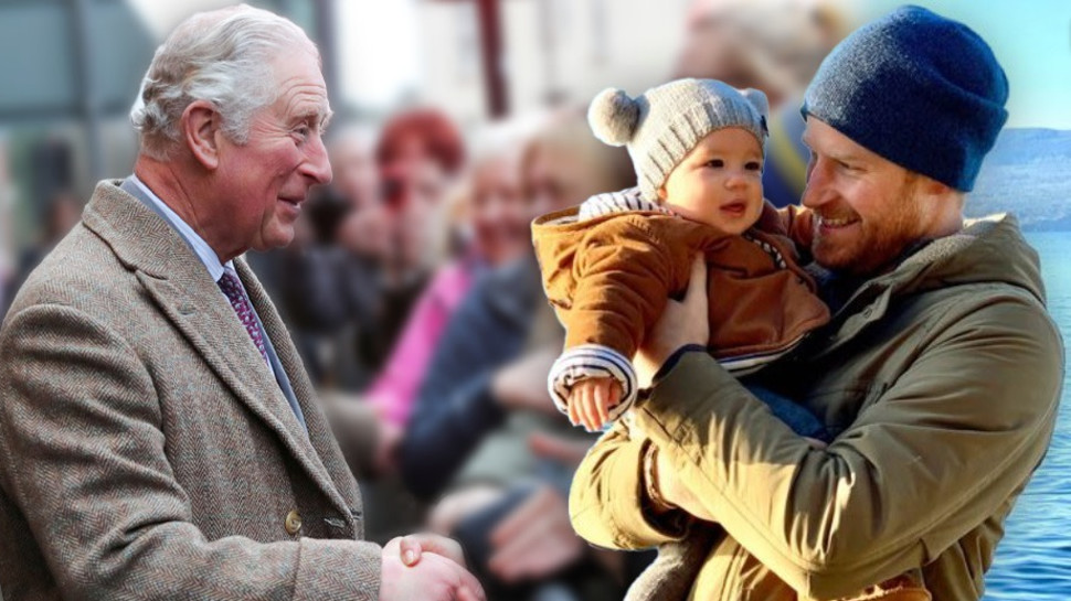 הנסיך הארי, ארצ'י, הנסיך צ'ארלס (צילום: אינסטגרם,Chris Jackson/Pool via REUTERS)