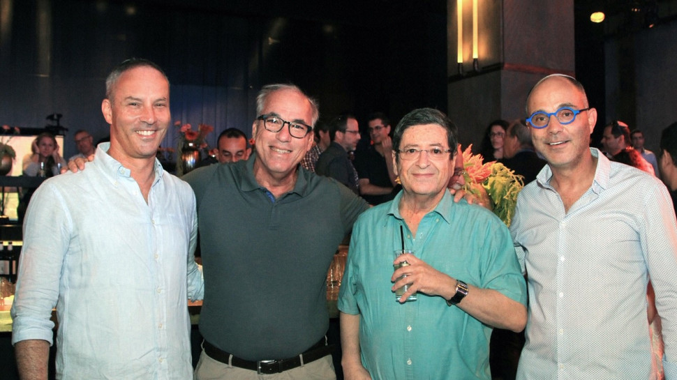 בועז ליפשיץ, מורי ארקין, אבי פישר ואיל ליפשיץ  (צילום: אסנת קרסננסקי־שני)