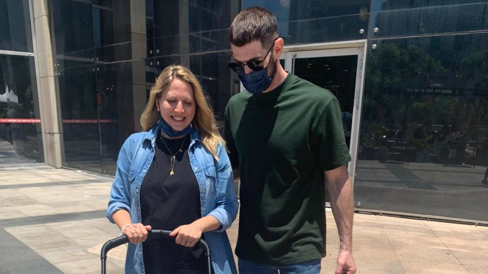 חיים אתגר ואשתו ענבל (צילום: צ'ינו)