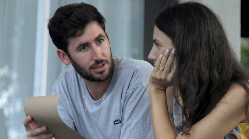 חתונה ממבט ראשון, מעיין ועמרי (צילום: צילום מסך מתוך קשת 12)