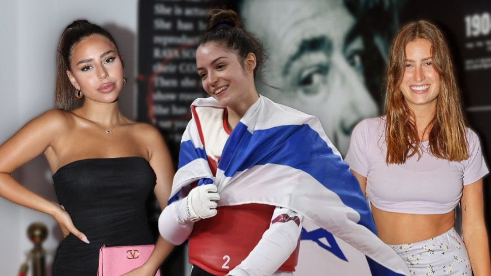 גל גברעם, אבישג סמברג, אלין כהן (צילום: אור גפן,שוקה כהן,עמית שיסל, הוועד האולימפי בישראל)