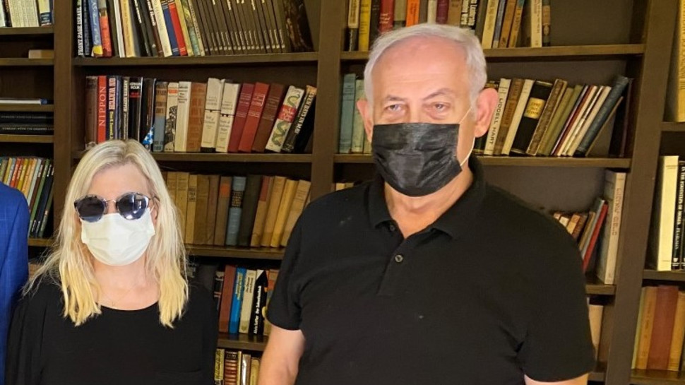 בנימין נתניהו, שרה נתניהו (צילום: באדיבות דן כרמל)