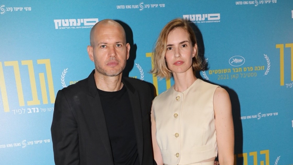 נעמה פרייס ונדב לפיד (צילום: רפי דלויה)