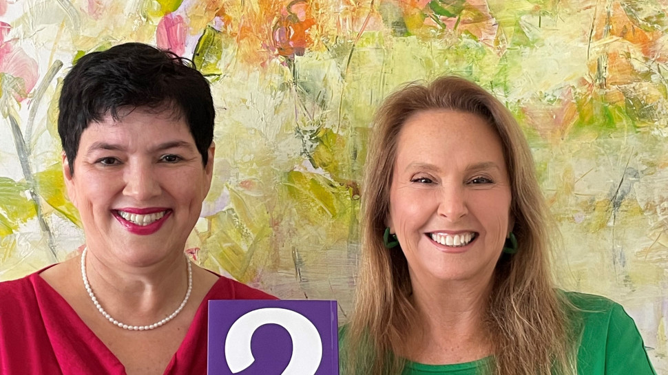 שרי אריסון ונורית אלדר (צילום: פרטי)