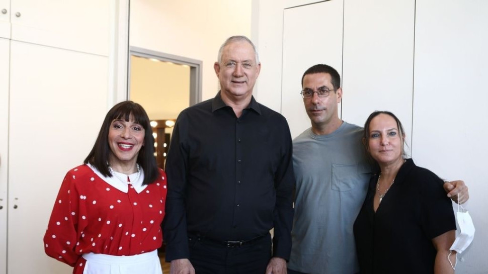 אורלי אטלס-כץ, יואב גרוס, בני גנץ ויובל סמו (צילום: אסף לב,באדיבות: טין ניק, yes, Hot)