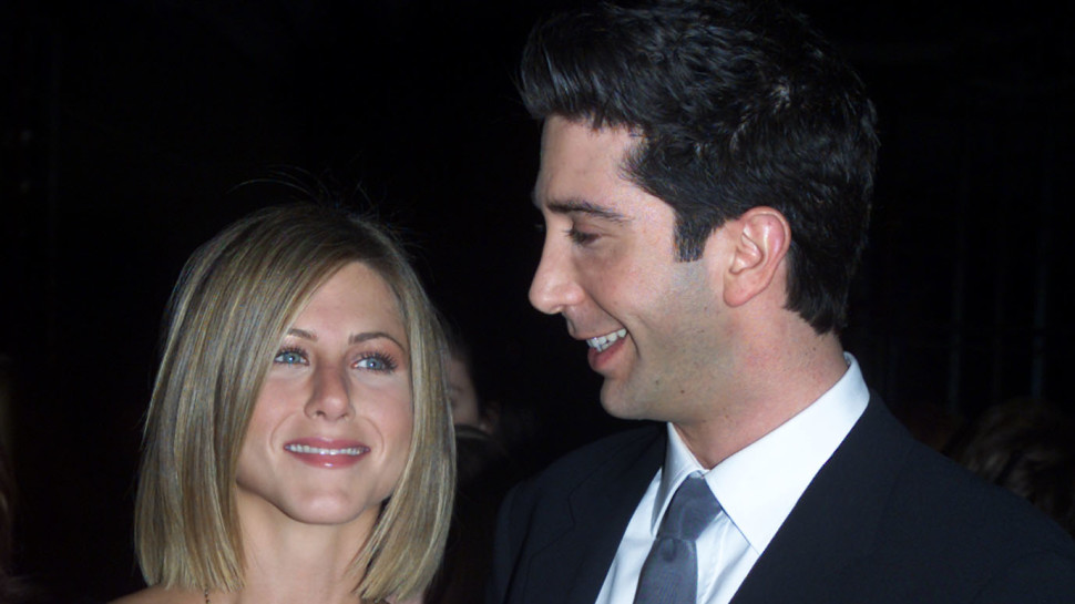 דיוויד שווימר, ג'ניפר אניסטון (צילום: רויטרס)