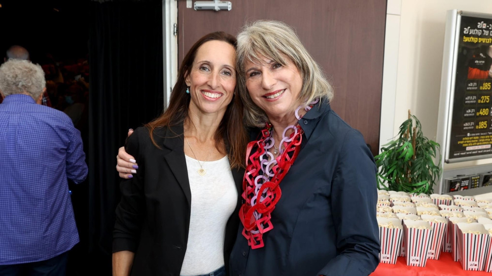 דליה פרשקר ועדי אולמרט (צילום: איציק בירן)