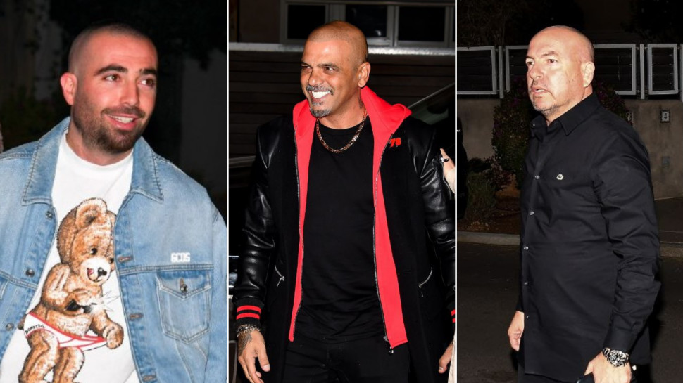 אייל ברקוביץ', אייל גולן, עומר אדם (צילום: אריאל שלום)