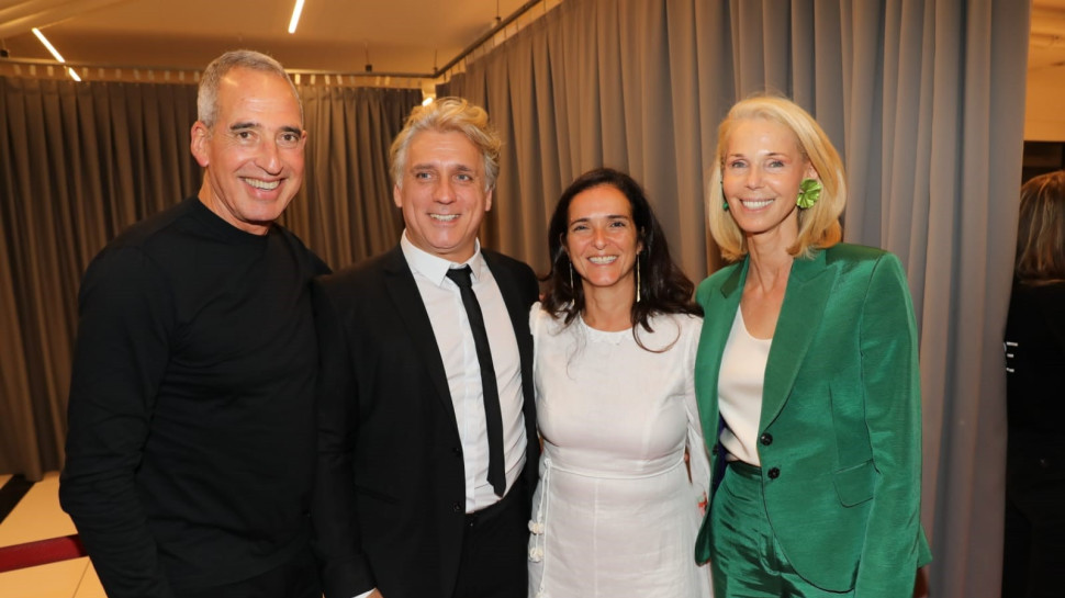 שרון הראל, מאיה אמסלם, ליאור אשכנזי ודורי קלגסבלד (צילום: רפי דלויה)