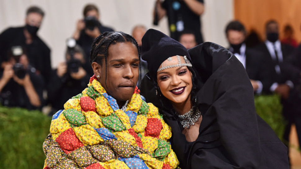 ריהאנה , asap rocky (צילום: sean zanni gettyimages)