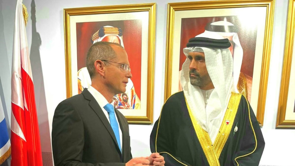 חאלד אל ג'לאמה ועודד פורר (צילום: פרטי)