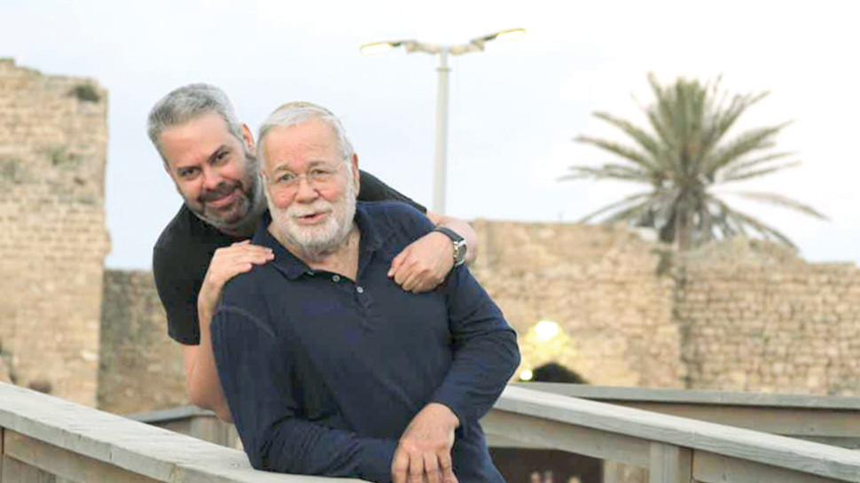 יהודה בארקן ורועי ברקן (צילום: עידו ברקן)