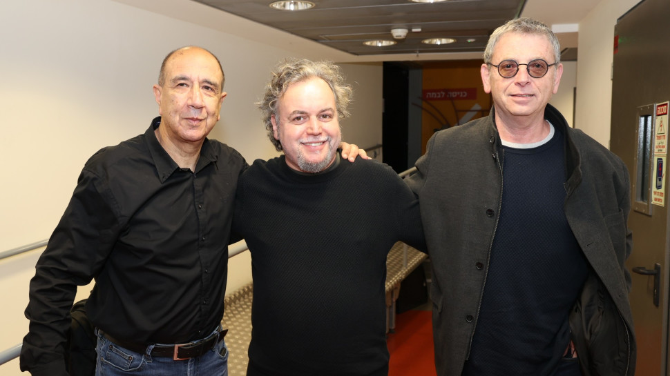 דני וייס, דניאל סלומון ורוני סומק (צילום: רפי דלויה)