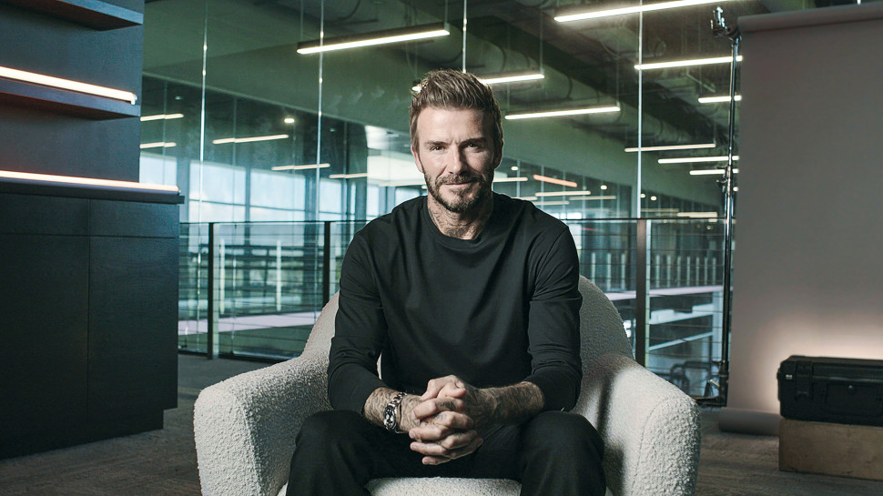 דיוויד בקהאם - עלייתה של הפרמייר ליג (צילום: באדיבות yes דוקו)