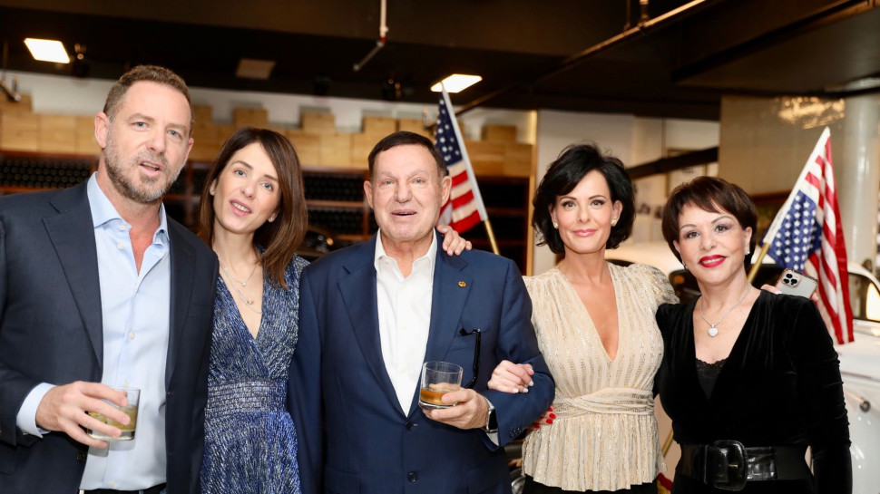 סוזי, סיגל, משה, דניאל ואיציק לוי  (צילום: Pierre Mikael)