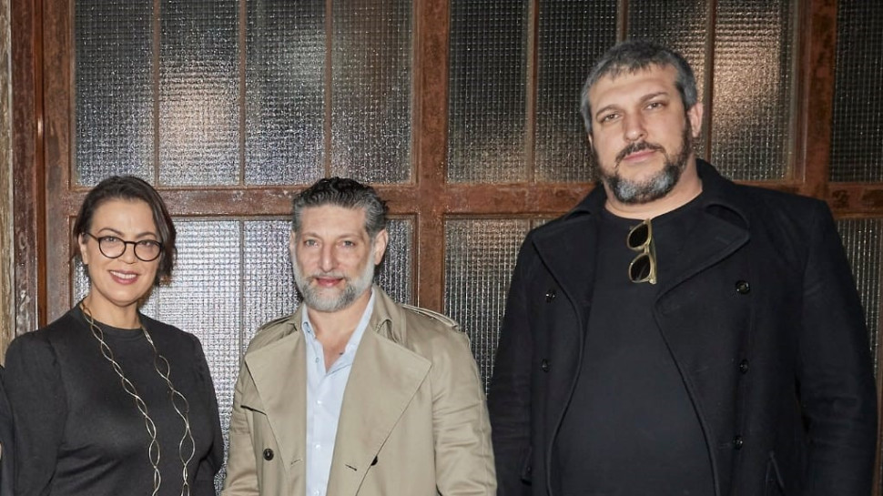 תומר מור, אסף גרניט וגלית דיסטל (צילום: שוקה כהן)