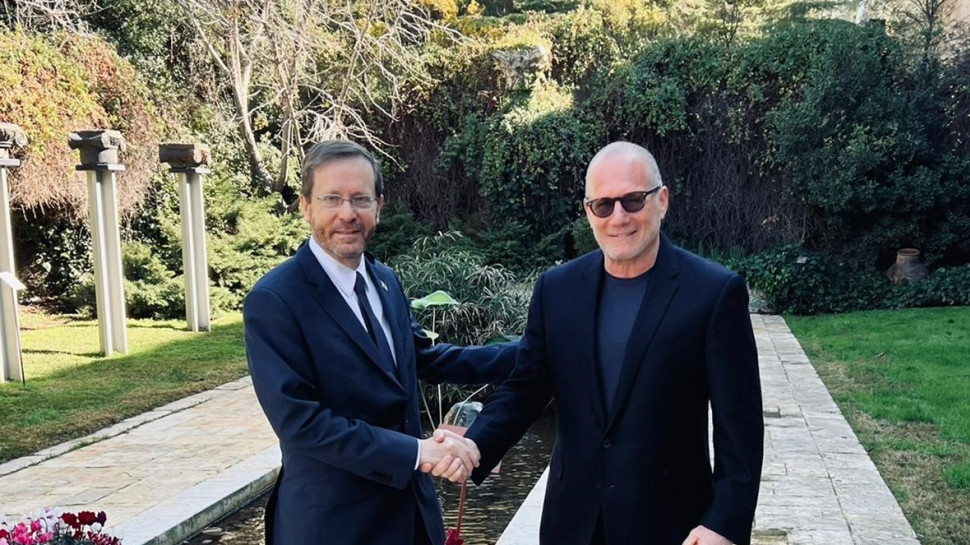 רוני דואק ויצחק הרצוג (צילום: באדיבות ארגון שיתופים)