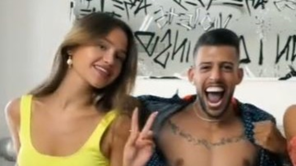 בן אל תבורי, יסמין עומרי (צילום: צילום מסך טיקטוק)