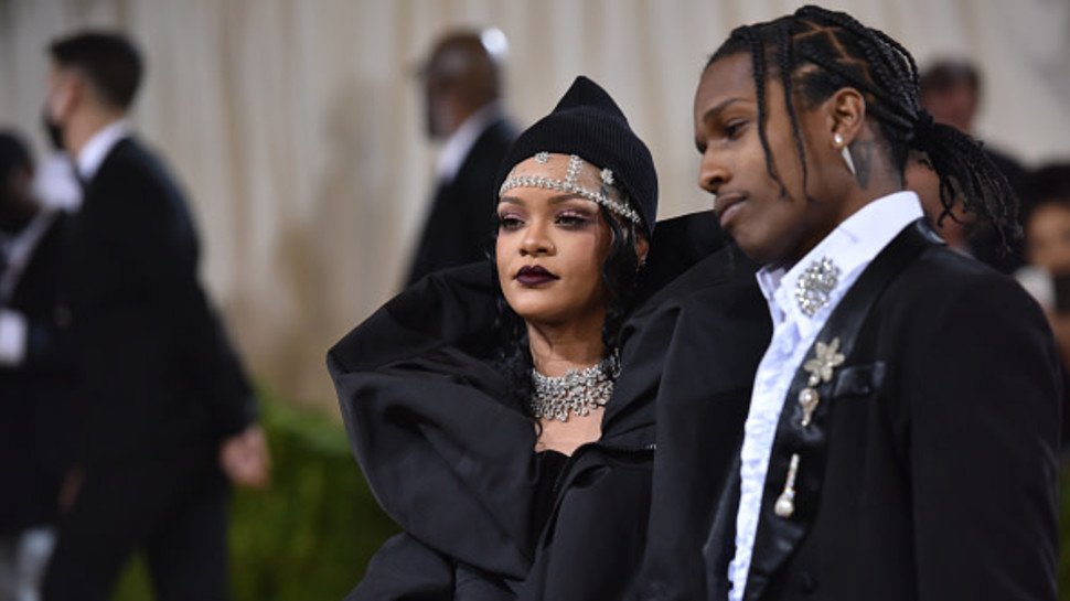 ריהאנה , asap rocky (צילום:  Sean Zanni gettyimages)