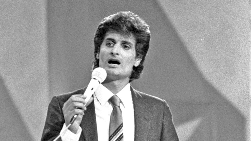  שנת 1982 זוהר ארגוב פסטיבל הזמר המזרחי ברמלה (צילום: נתי הרניק, לע"מ)