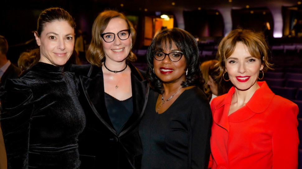 מילי אביטל, אניטה היל, ענבר נכט ומרב מיכאלי (צילום: ערן בארי)