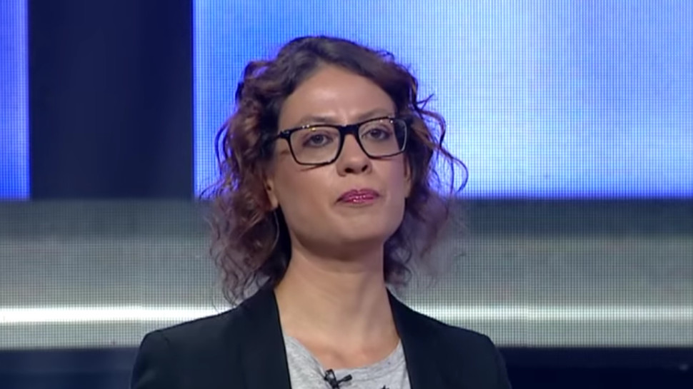 ענת קם ב"המרדף" בכאן 11 (צילום: צילום מסך כאן 11)