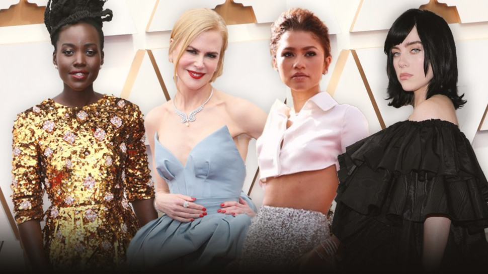 ביילי אייליש, זנדאייה, ניקול קידמן,לופיטה ניונגו (צילום: gettyimages)