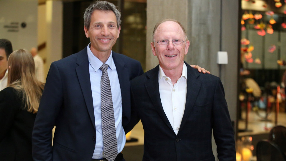 שאול קוברינסקי, אורי לוין (צילום: יוסי אלטרמן)