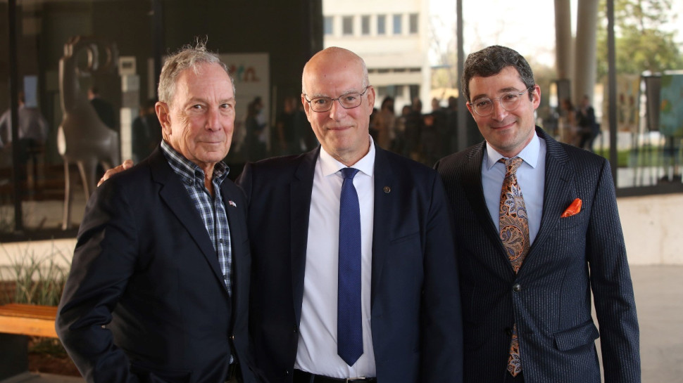 יוסי סגול, אריאל פורת ומייקל בלומברג (צילום: חן גלילי)