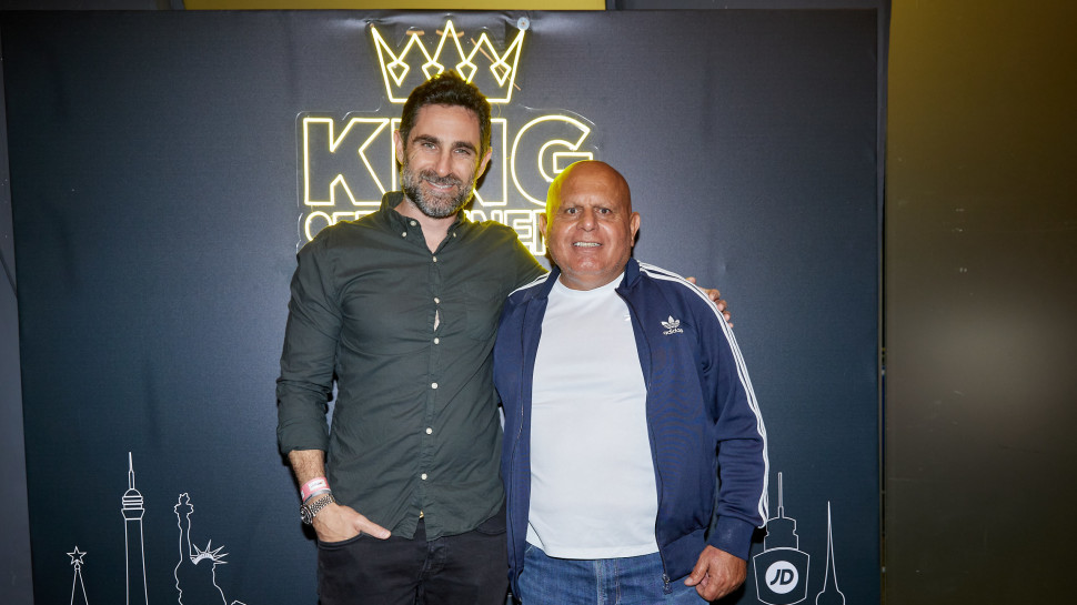 גדעון מוליוב ומנור ששון  (צילום: שוקה כהן)