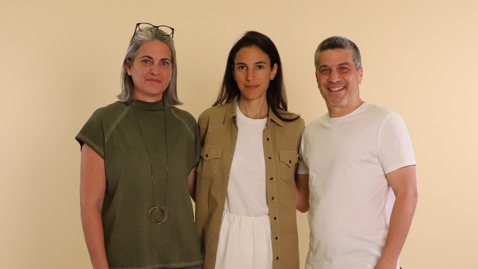  אפי בילבסקי,  יפעת אירני ויעל מוזר-גלזברג (צילום: עדן עמית)