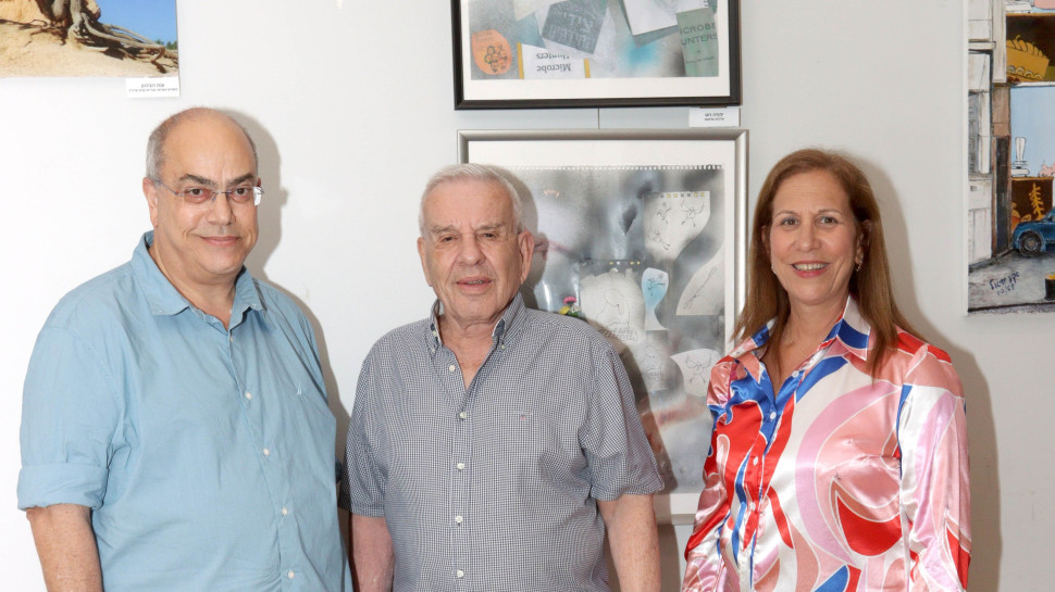 סיגל בראון, אלי פישר ויהודה רוט  (צילום: ענת מוסברג)