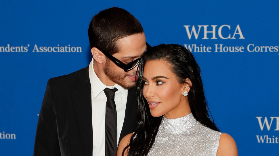 קים קרדשיאן, פיט דיווידסון (צילום: getty images/Paul Morigi )