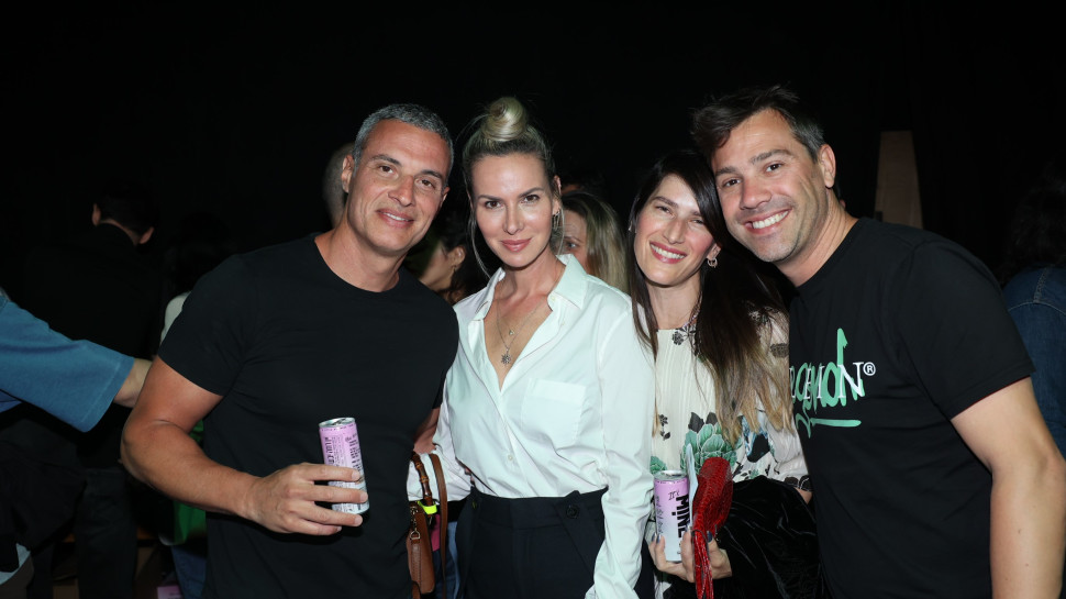 יבגניה דודינה, ישראל מקוב, לנה קריינדלין ובלה לוסטיג (צילום: אביב חופי)