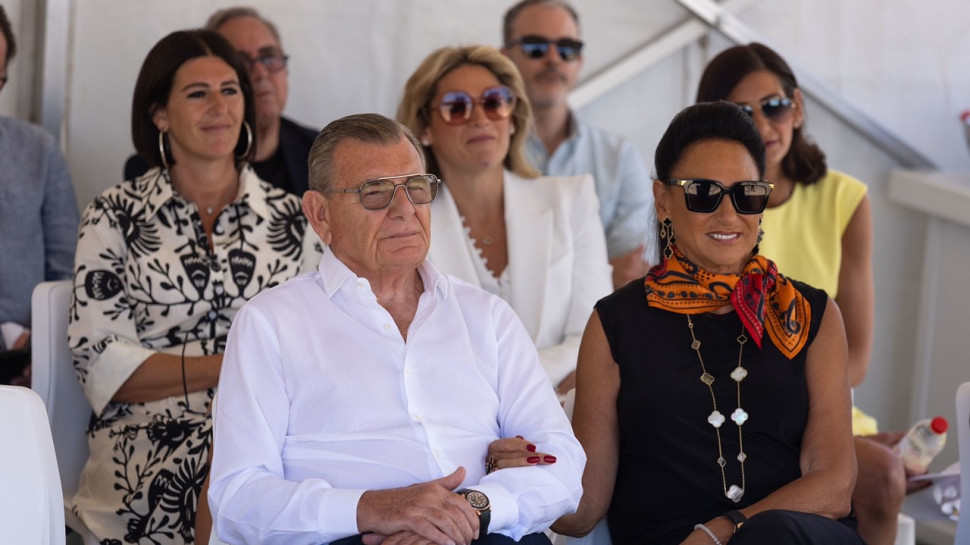 גייל וג'ראלד רונסון  (צילום: גלעד קוולרצ'יק)