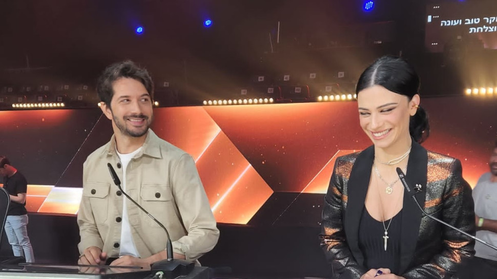 נינט טייב, רן דנקר (צילום: קשת 12)