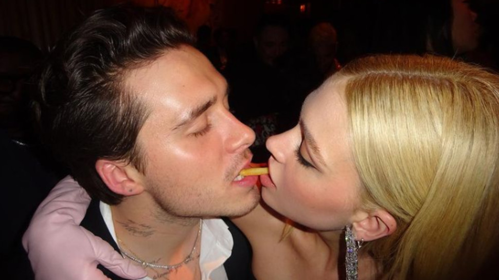 ניקולה פלץ, ברוקלין בקהאם (צילום: צילום מסך אינסטגרם)