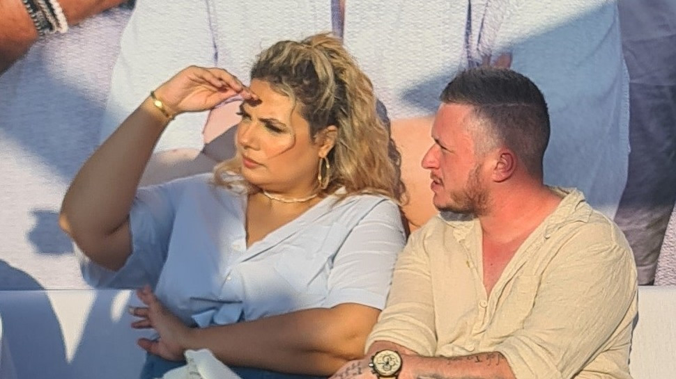 לירז אסייג, שחר לבנגרונד (צילום: אור גפן)