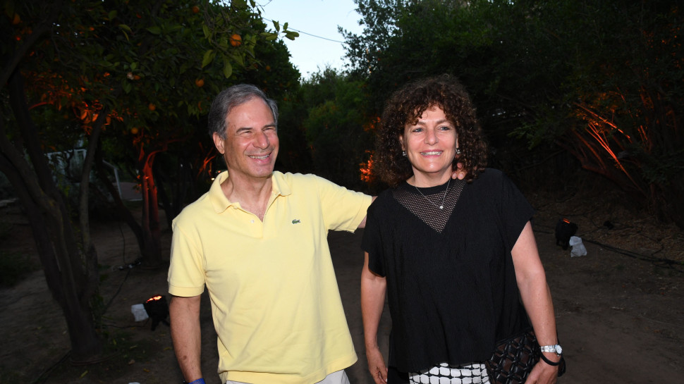 אורה ואיתן סטיבה (צילום: אביב חופי)