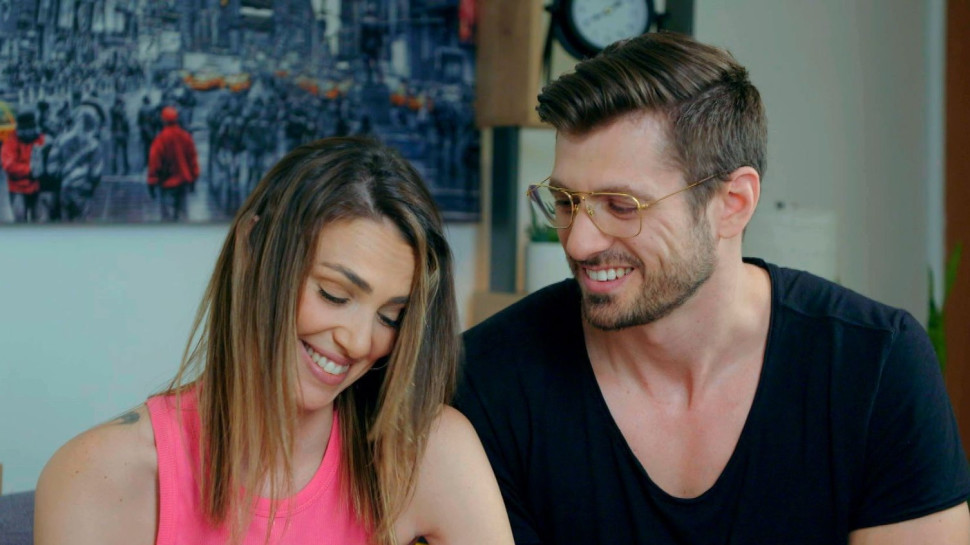 מריאנה דייץ וסרגיי סבטינצקי מאהבה חדשה (צילום: באדיבות רשת 13)