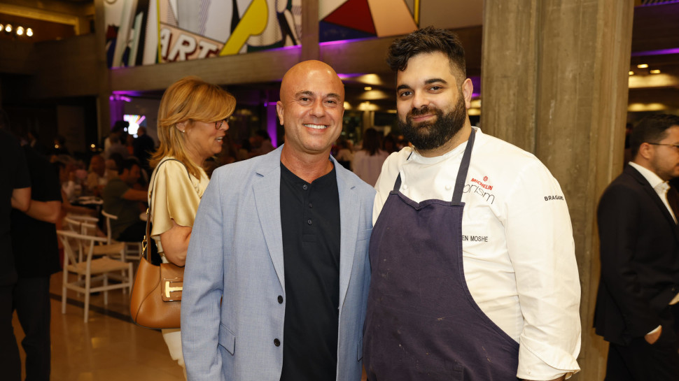 גל בן- משה ואיציק חנגל (צילום: גיא יחיאלי)