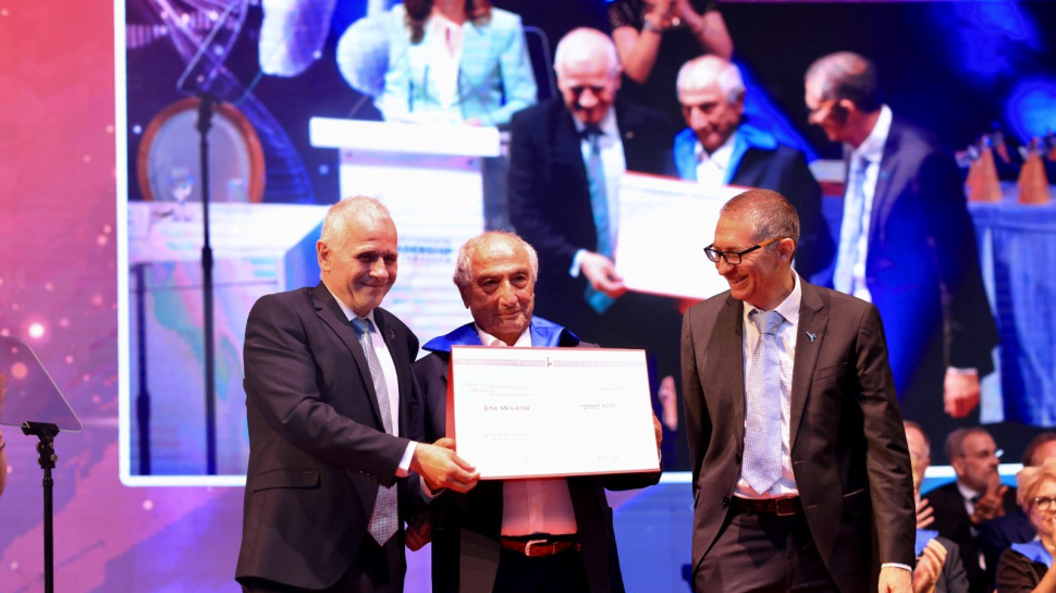 ברק מדינה, חוזה מוגרבי ואשר כהן (צילום: איגור פרברוב)