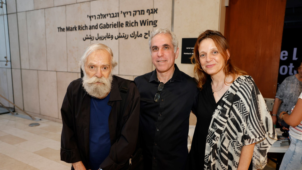 מירה לפידות, רן טל ומיכה בר-עם (צילום: גיא יחיאלי)