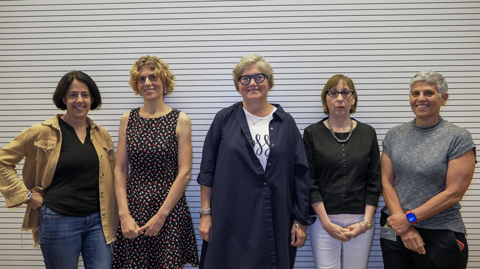 אלה אלקלעי, חני שטרית בך, חנה רדו, גלי אינגבר, תמר יסעור (צילום: אלון גרגו)