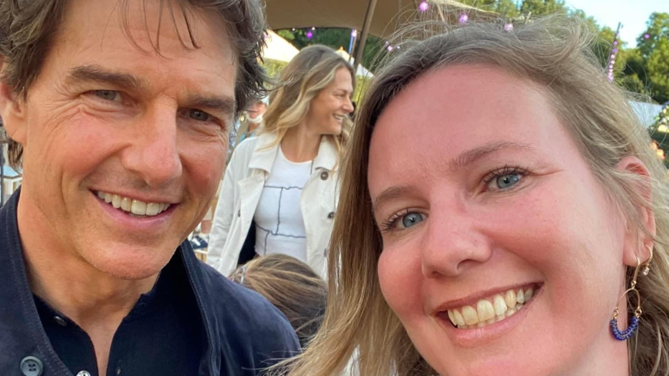 ענבר אפק נכט וטום קרוז (צילום: רותי קסטיאל, פייסבוק)