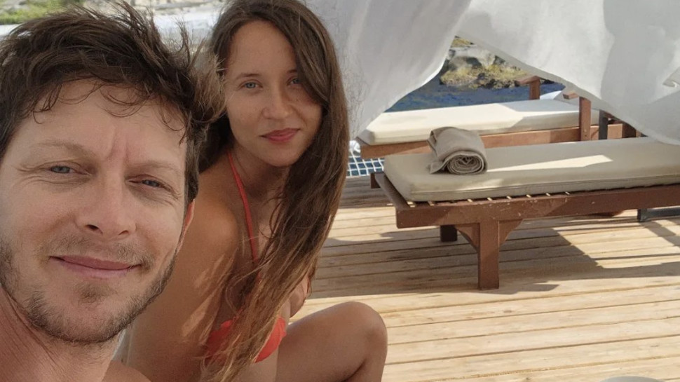 עפר שכטר, קסניה שכטר (צילום: צילום מסך אינסטגרם)