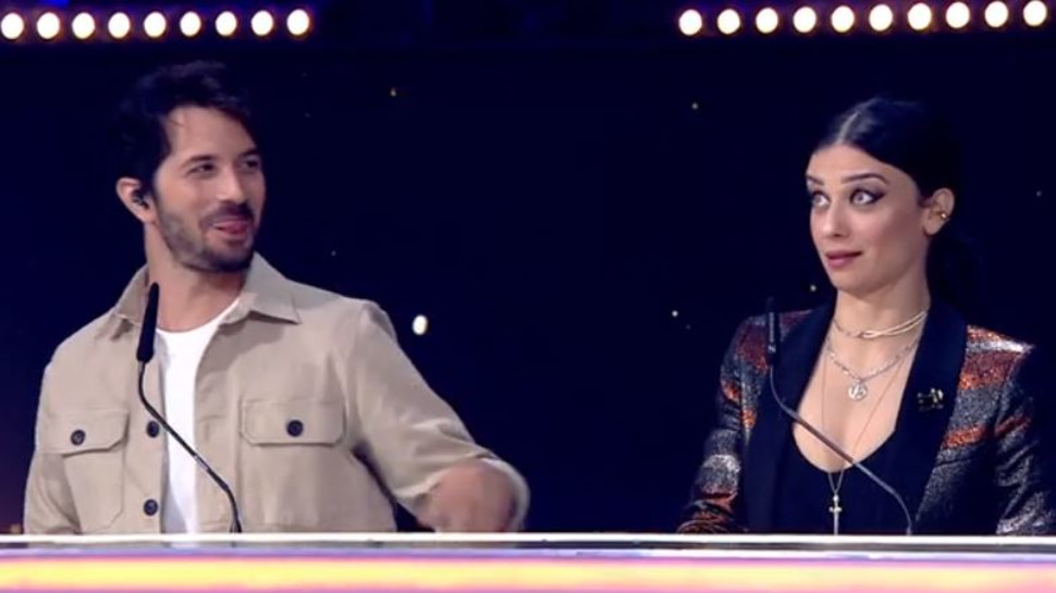 נינט טייב ורן דנקר ב"הכוכב הבא" (צילום: צילום מסך קשת 12)