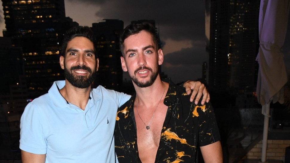 מתן וייס, גיא דלאל, חתונה ממבט ראשון (צילום: אביב חופי)