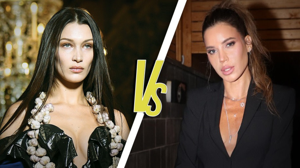 נטלי דדון, בלה חדיד (צילום: רויטרס,אור גפן)